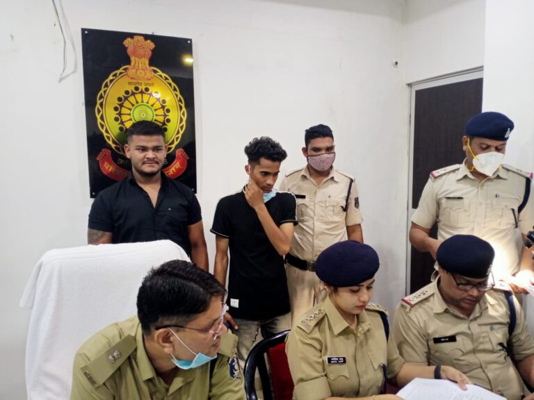*चाकू दिखाकर गदर मचाने वाला गदर चढ़ा सिविल लाइन पुलिस के हत्थे*