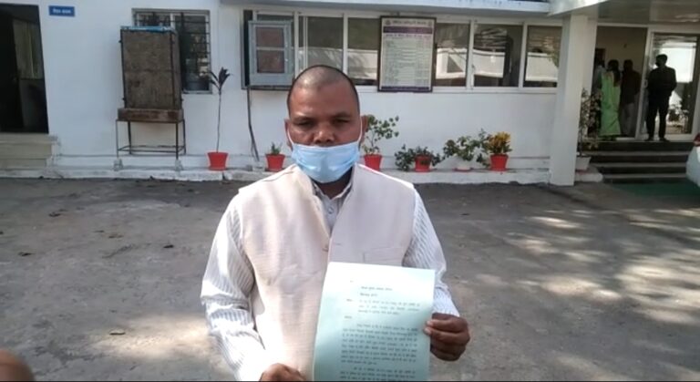 *अभय नारायण राय पर लगाया टाकेश्वर पाटलेे ने बड़ा आरोप देखे विडिओ*