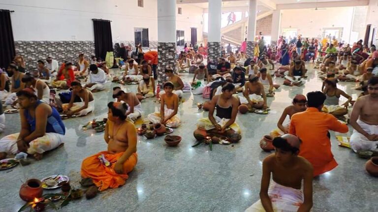 *ब्राह्मण युवा आयाम बिलासपुर द्वारा एक सौ एक बटुकों का उपनयन संस्कार करवाया गया*