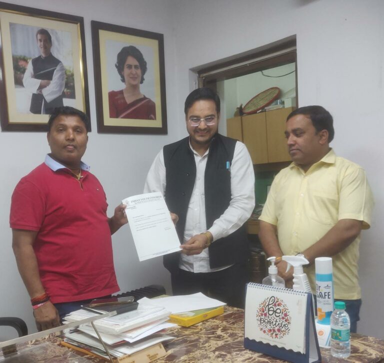 *भारतीय युवा कांग्रेस के राष्ट्रीय चेयरमैन बने डॉ. अनिल कुमार मीणा ; आरटीआई डिपार्टमेंट देशभर में सरकार की अनियमितताएं भ्रष्टाचार का करेगा पर्दाफाश*