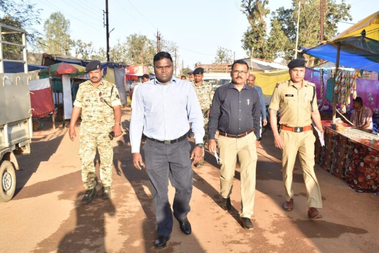 *एसपी ने विश्वप्रसिद्ध ऐतिहासिक मावली माता मेला की सुरक्षा व्यवस्था का लिया जायज़ा; कहा आम नागरिक निर्भीक होकर मेला का आनंद लें*