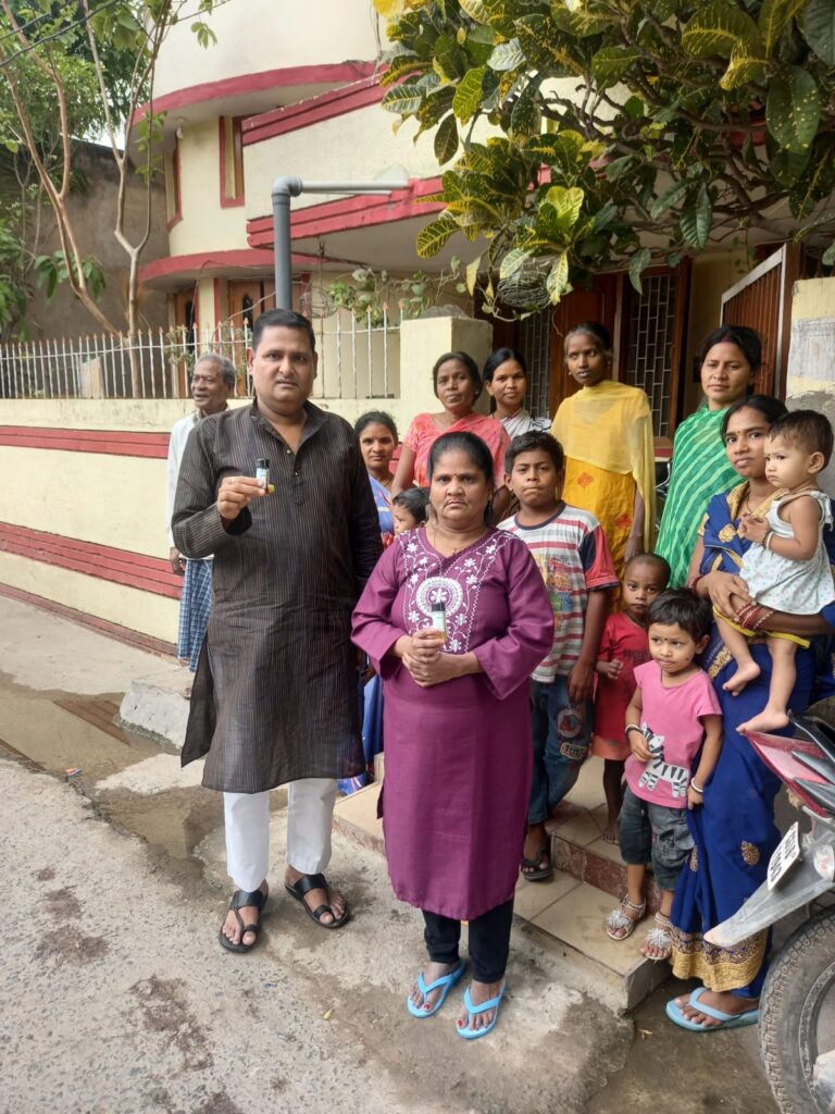 *बिलासपुर नगर निगम के प्रत्येक वार्ड में मितानीनो द्वारा पानी का सर्वे किया*