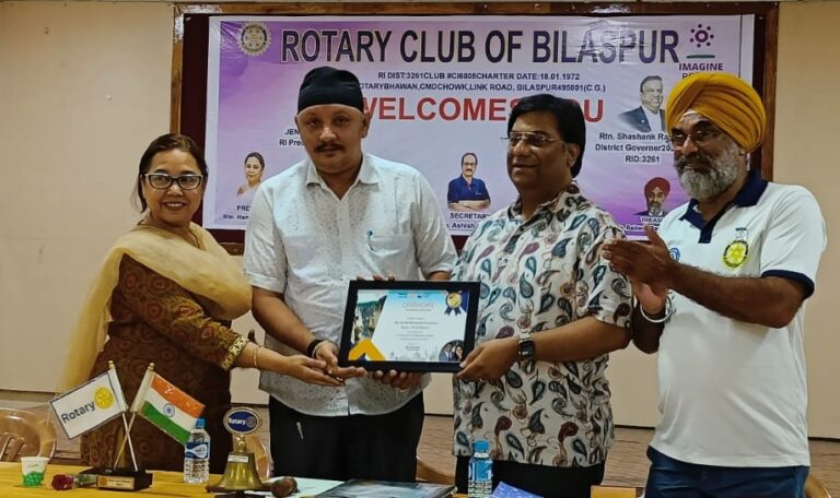 *समाज सेवक चंचल सलूजा को मिला बेस्ट सिटी कोऑर्डिनेटर सम्मान*…