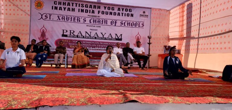 *नियमित योग अभ्यास करने से जीवन में सकारात्मक बदलाव होता है- रविन्द्र सिंह सदस्य योग आयोग छत्तीसगढ*