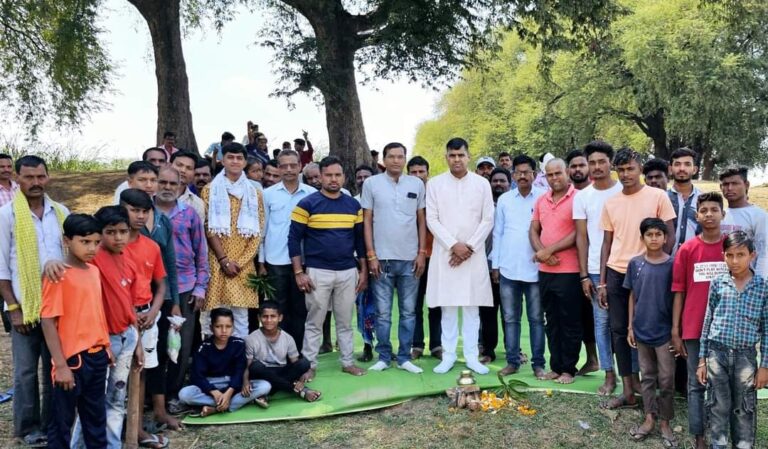 *1 करोड़ 67 लाख रुपयों का निर्माण कार्य,,,,सभापति अंकित गौरहा ने किया भूमिपूजन..कहा..हमारी नैतिक जिम्मेदारी..विरासत के लिए पानी का करें संरक्षण*