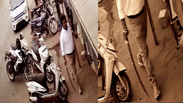 *दुकान संचालक को दुकान खाली करने खुलेआम तलवार दिखा कर मालिक ने दी धमकी…*अपराध हुआ दर्ज,दुकान मालिक अब तक पुलिस गिरफ्त से बाहर…देखिए सीसीटीवी वीडियो*