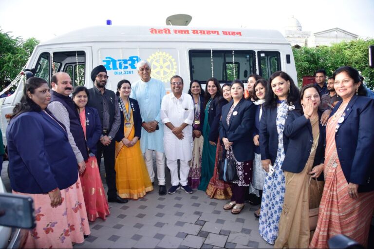 *रोटरी क्लब ऑफ बिलासपुर क्वींस ने लॉन्च की जीवनधारा (मोबाइल ब्लड वैन कम एंबुलेंस )*