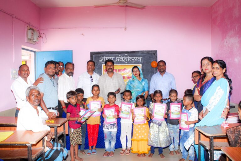 *प्राथमिक शाला भगत सिंह आजाद नगर में मनाया गया शाला प्रवेशोत्सव*