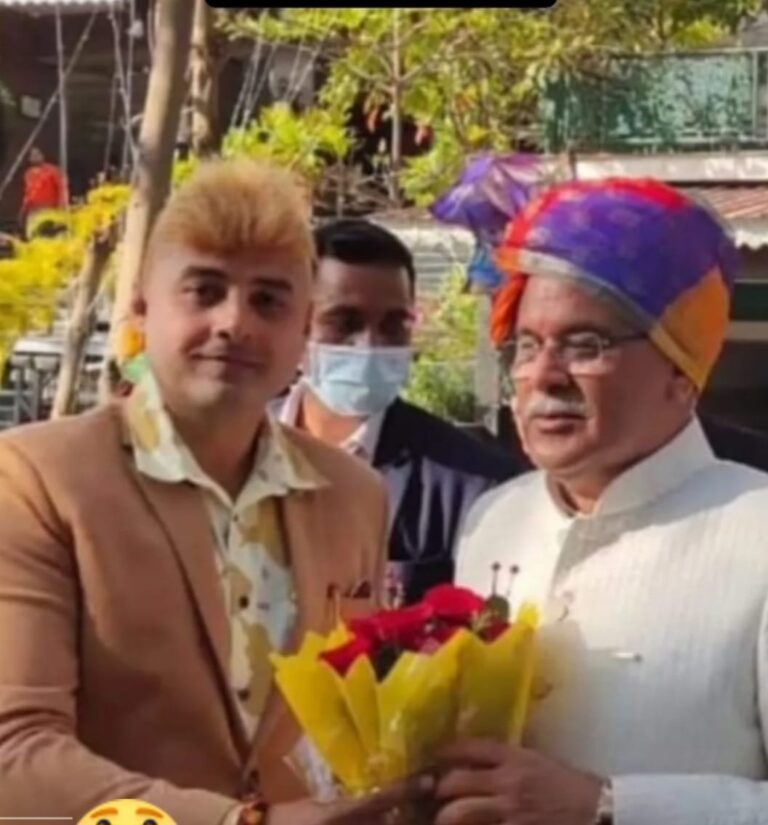 *बेलतरा के लाल त्रिलोक श्रीवास ने अपने हजारों समर्थकों एवं 100 से अधिक गाड़ियों के काफिले के साथ पहुचे एवं भूपेश बघेल को जन्मदिवस की दी बधाई*