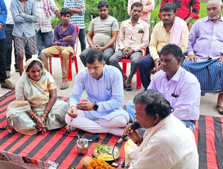 *सतत प्रयासों से ही समग्र ग्रामीण विकास की परिकल्पना होगी पुरी – जिप.सभापति अंकित गौरहा* 