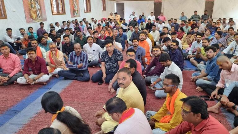 *शहर में हर वर्ष की तरह इस वर्ष भी हिंदू नव वर्ष विक्रम संवत 2081 के अवसर पर भव्य शोभायात्रा निकालने का निर्णय नगर के सभी सनातनीयों के द्वारा लिया गया*