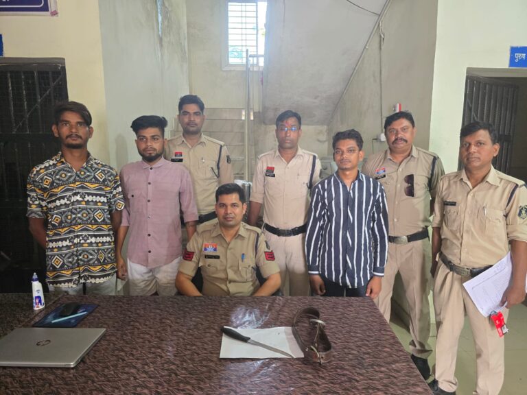 *सकरी पुलिस की त्वरित कार्रवाई: शराब के लिए पैसे मांगकर चाकू की नोंक पर मारपीट करने वाले तीन आरोपी गिरफ्तार*