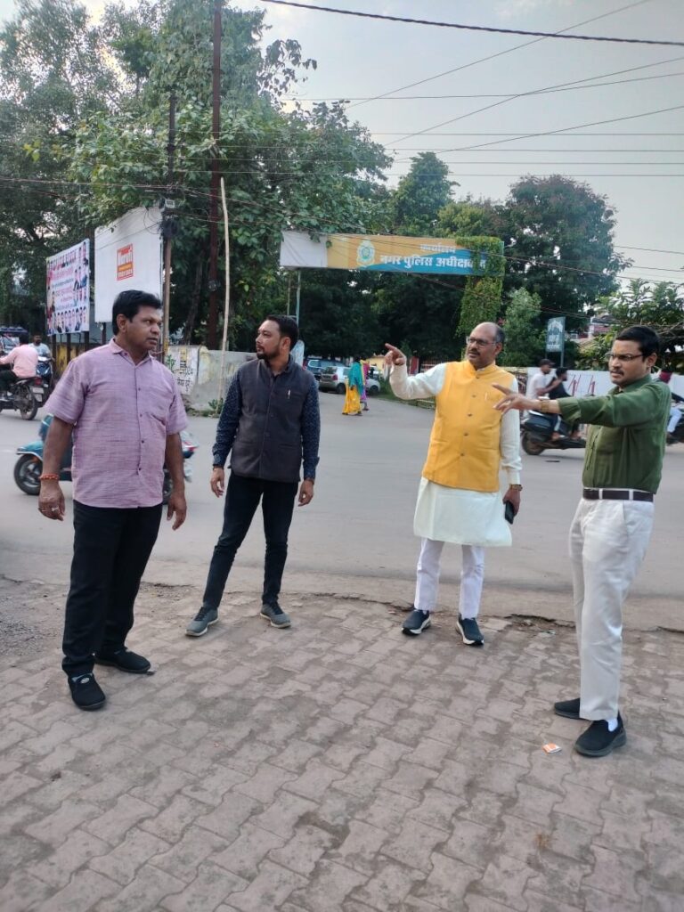 *दुर्ग में होगा वंदे मातरम गीत का सामूहिक गायन :: भाजपा नेताओं ने लिया तैयारियों का जायजा* 