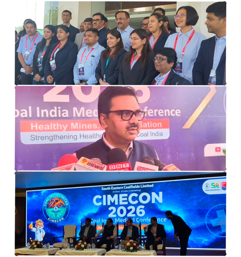 *सिमेकॉन 2026 का भव्य समापन: तकनीक-सक्षम स्वास्थ्य सेवाओं पर जोर, कोल इंडिया के 1200 चिकित्सकों के नेटवर्क की सराहना*