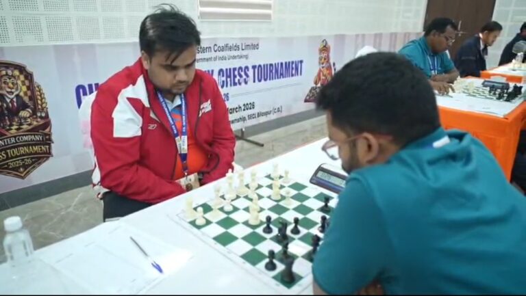 *एसईसीएल में कोल इंडिया अंतर-कंपनी शतरंज प्रतियोगिता 2025–26 का सफल समापन*
