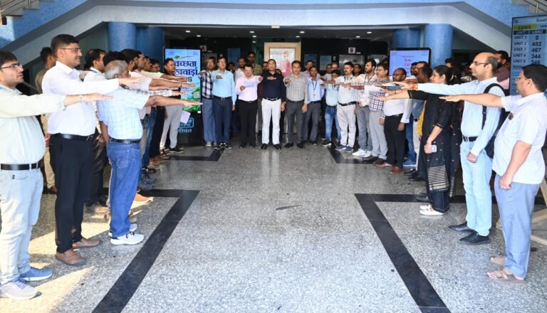 *स्वच्छता पखवाड़ा-2026 के तहत NTPC सीपत में ली गई स्वच्छ भारत की शपथ*