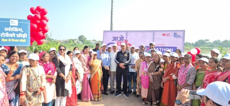 *अपोलो हॉस्पिटल्स के मेगा वॉकाथॉन को स्वास्थ्य मंत्री श्याम बिहारी जायसवाल ने किया फ्लैग-ऑफ, 1,000 से अधिक लोगों ने लिया हिस्सा*